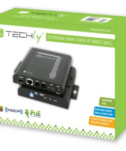 Trasmettitore Extender HDMI over IP con PoE e Funzione Video Wall