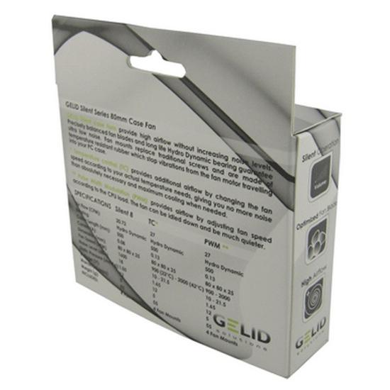 Ventola Silent 80x80x25 12 Volt