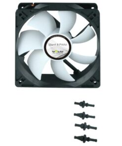 Ventola Silent 80x80x25 12V con Controllo Intelligente PWM