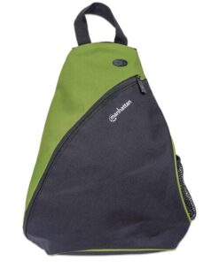 Zainetto Monospalla per Tablet e Ultrabook fino a 12'' Nero/Verde