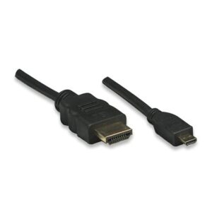Cavo HDMI Highspeed con Ethernet Channel 1.4 A M/ Micro D M, 2,0 m