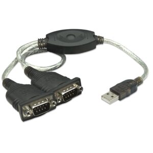 Convertitore da USB a 2 porte seriali