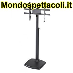 K&M structured black Screen/Monitor stand 26782-000-56