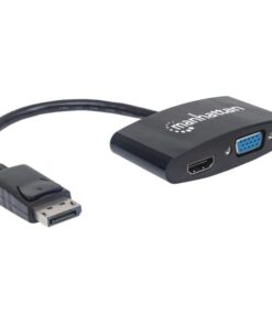 Adattatore DisplayPort 2-in-1 4K HDMI VGA