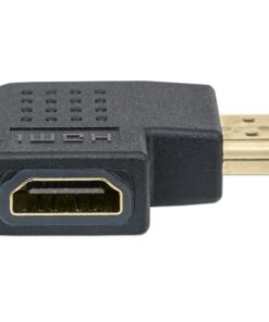 Adattatore HDMI Maschio/Femmina 90° sinistra