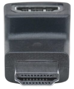 Adattatore HDMI Maschio/Femmina 90° verso il basso