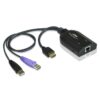 Adattatore KVM USB HDMI Virtual Media con supporto Smart Card, KA7168