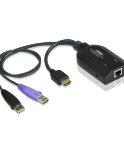Adattatore KVM USB HDMI Virtual Media con supporto Smart Card, KA7168