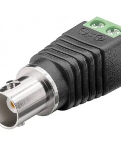 Adattatore Terminal Block 2-pin a BNC femmina