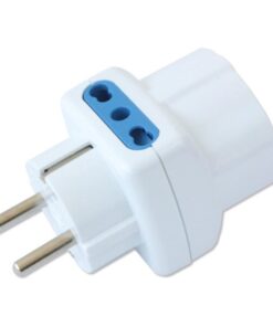 Adattatore Triplo Spina Schuko a Prese Bipasso con Schuko