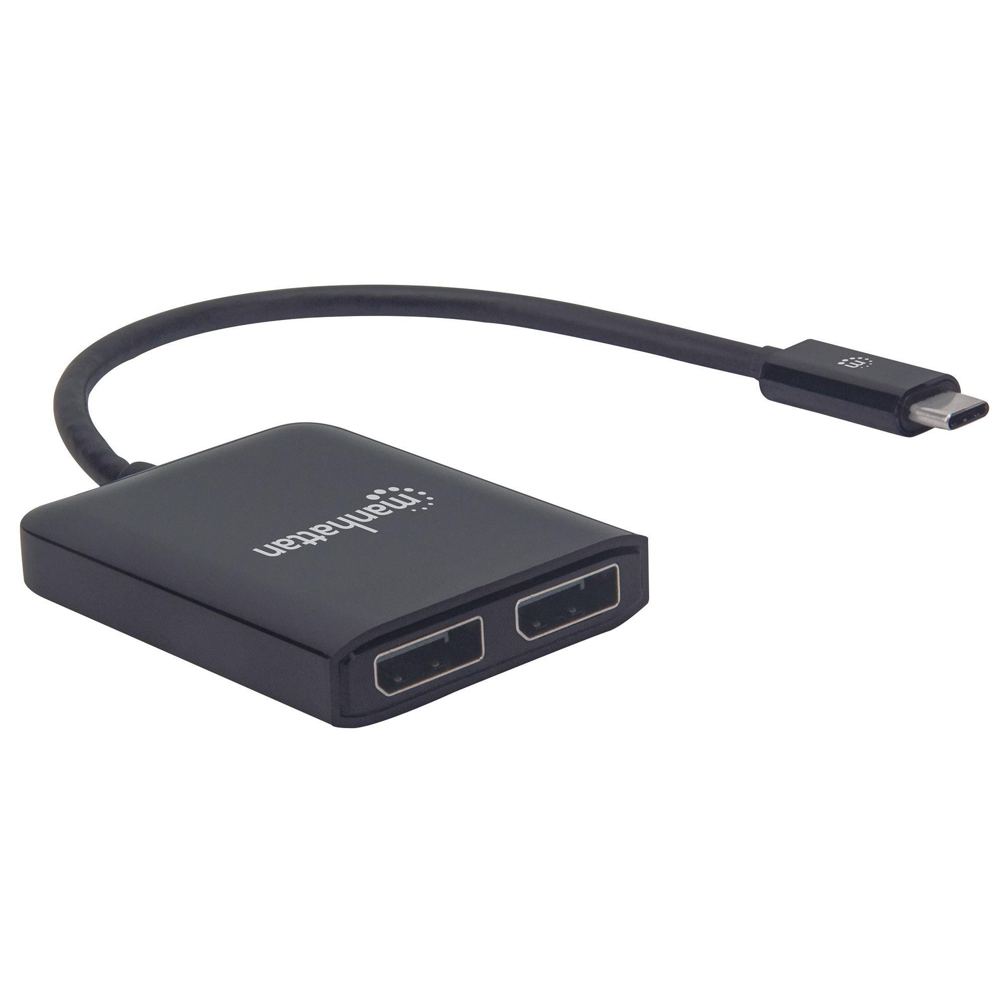 Adattatore USB-C a 2x DisplayPort Hub MST