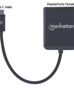 Adattatore USB-C a 2x DisplayPort Hub MST