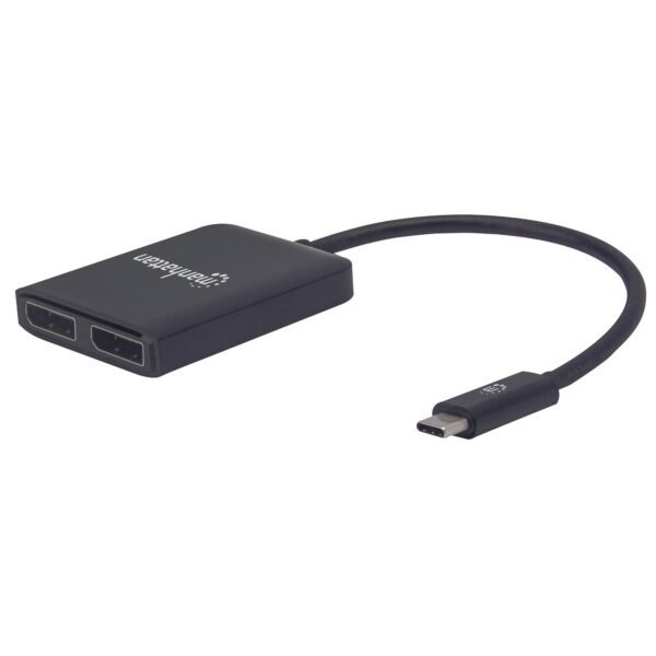 Adattatore USB-C a 2x DisplayPort Hub MST