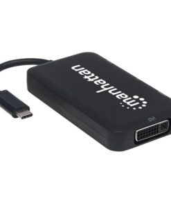 Adattatore USB-C™ 4 in 1 a  DP/HDMI/DVI/VGA Nero