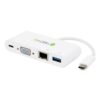 Adattatore USB-C™ a USB-A 3.0 con connessioni VGA, RJ45, USB-C™