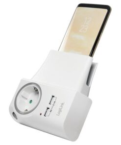 Adattatore con porte USB 4-in-1 con porta telefono