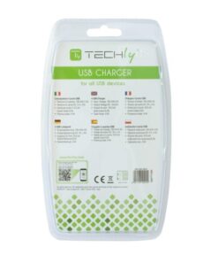 Alimentatore da Rete Italiana a 4 x USB, 8200 mA, Bianco