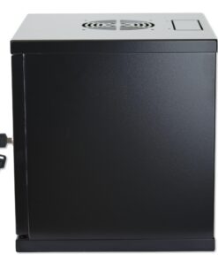 Armadio Rack 10'' a muro 6 unità Porta Cieca Nero