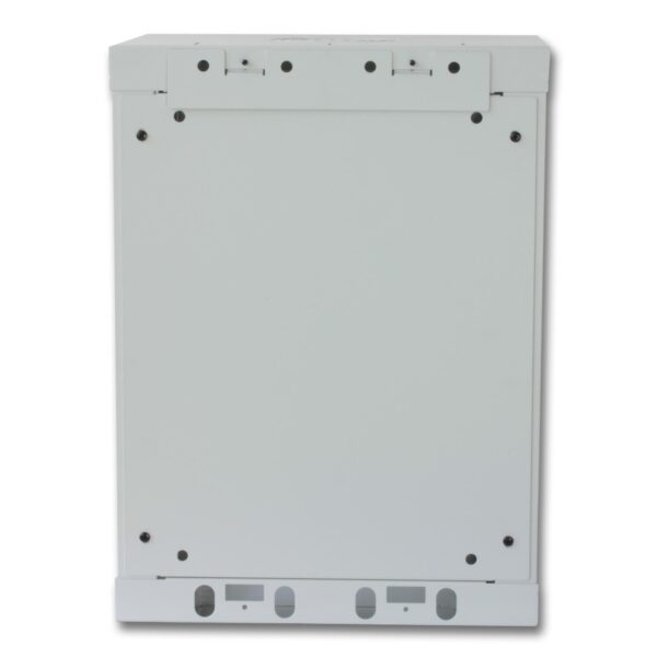 Armadio Rack 10'' a muro 6 unità con pannelli asportabili Grigio