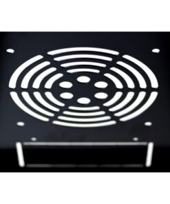 Armadio Rack 10'' a muro 9 unità Nero