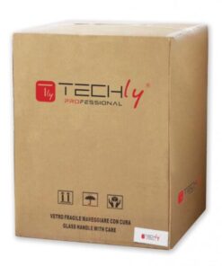 Armadio Rack 19'' 600x600 36U per Audio Video Nero