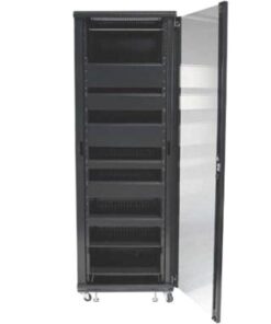 Armadio Rack 19'' 600x600 36U per Audio Video Nero