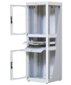 Armadio Rack 19'' 600x800 38U con Ripiano Tastiera Grigio