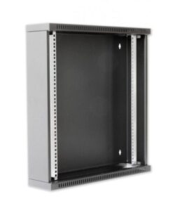 Armadio Rack 19'' Flat a muro p.15cm 6 unità sezione unica Grigio