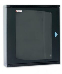 Armadio Rack 19'' Flat a muro p.30cm 6 unità sezione unica Grigio