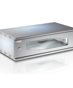 Armadio Rack 19'' a Muro 3U prof. 320 Grigio Assemblato