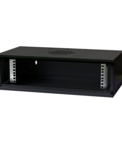 Armadio Rack 19'' a Muro 3U prof. 320 Nero Assemblato