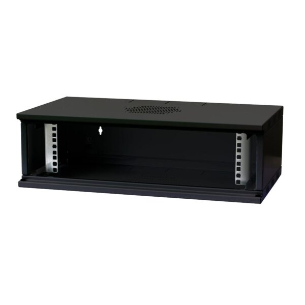 Armadio Rack 19'' a Muro 3U prof. 320 Nero Assemblato