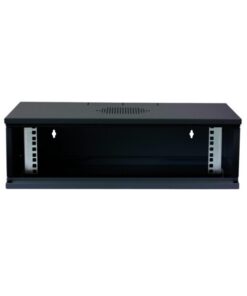 Armadio Rack 19'' a Muro 3U prof. 320 Nero Assemblato