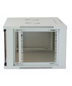 Armadio Rack 19'' a Muro 6U prof. 600 Grigio Assemblato