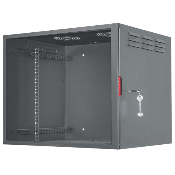 Armadio Rack 19'' a muro 6unità con serratura di sicurezza