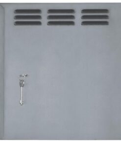 Armadio Rack 19'' a muro 9unità con serratura di sicurezza