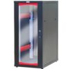 Armadio Server Rack 19'' 600x1000 27 Unita' Nero serie IdealNET
