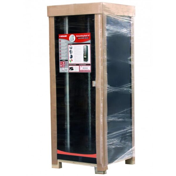 Armadio Server Rack 19'' 800x1200 42U Nero Porta Grigliata