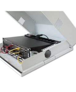 Armadio a muro 19'' Flat 9 Unità Grigio