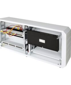 Armadio rack 19'' Ghost  con porta cieca Bianco