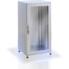 Armadio rack 19'' a pavimento 25U grigio IP55 porta vetro