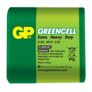 Batteria Greencell Zinco/Carbone 4,5V 3R12