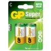 Blister 2 Batterie Mezza Torcia C GP Super