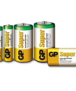 Blister 2 Batterie Mezza Torcia C GP Super