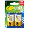 Blister 2 Batterie Torcia D GP Ultra Plus