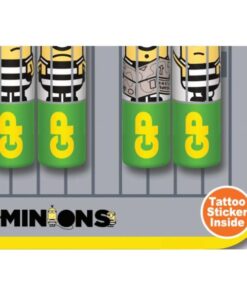 Blister 8+2 Batterie Alcaline AA Stilo GP Minions