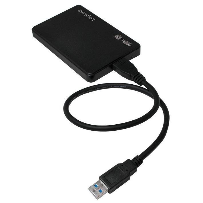 Box Esterno HHD/SSD 2.5'' da SATA a USB3.0 Screwless con Cavo