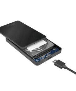 Box Esterno USB3.0 per HDD/SSD SATA da 2,5'' Nero
