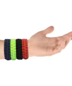Bracciale Paracord con Micro USB Blu