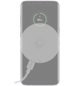 Caricabatterie Wireless Fast Qi Stand 5W Bianco